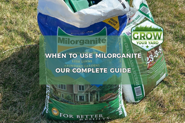 when to use milorganite