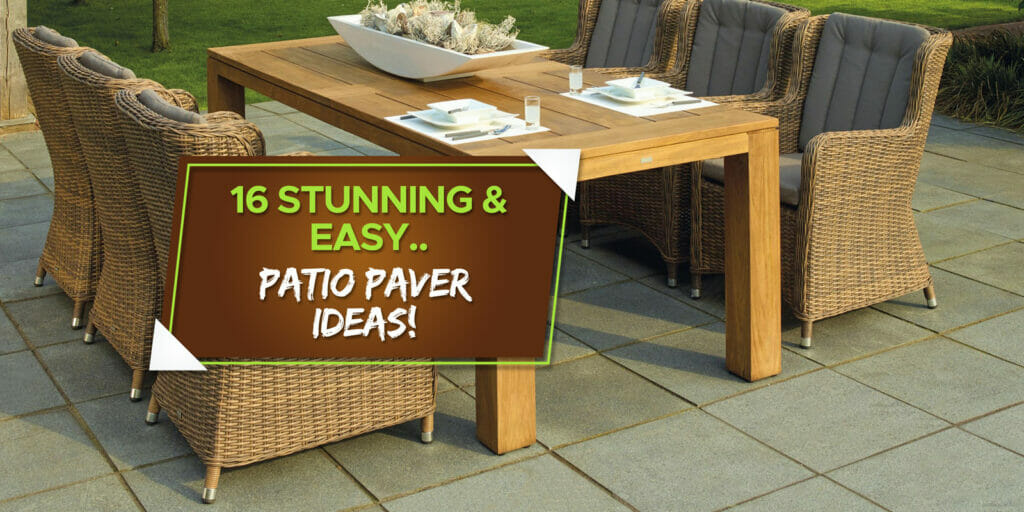 cheap patio paver ideas