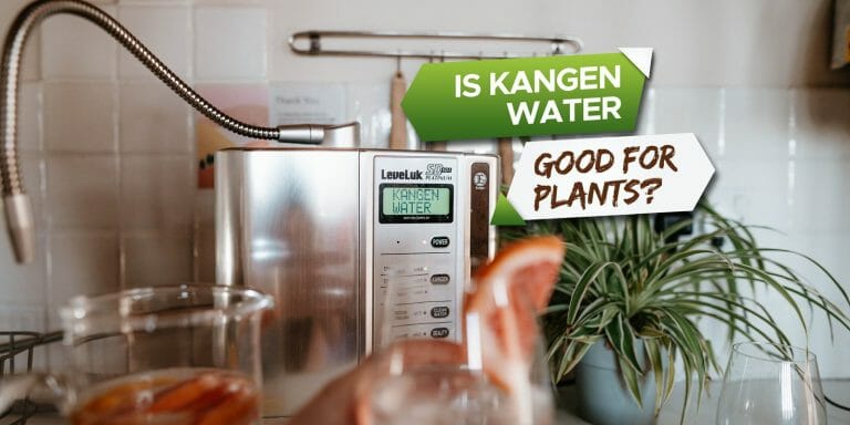 is kangen water good for plants