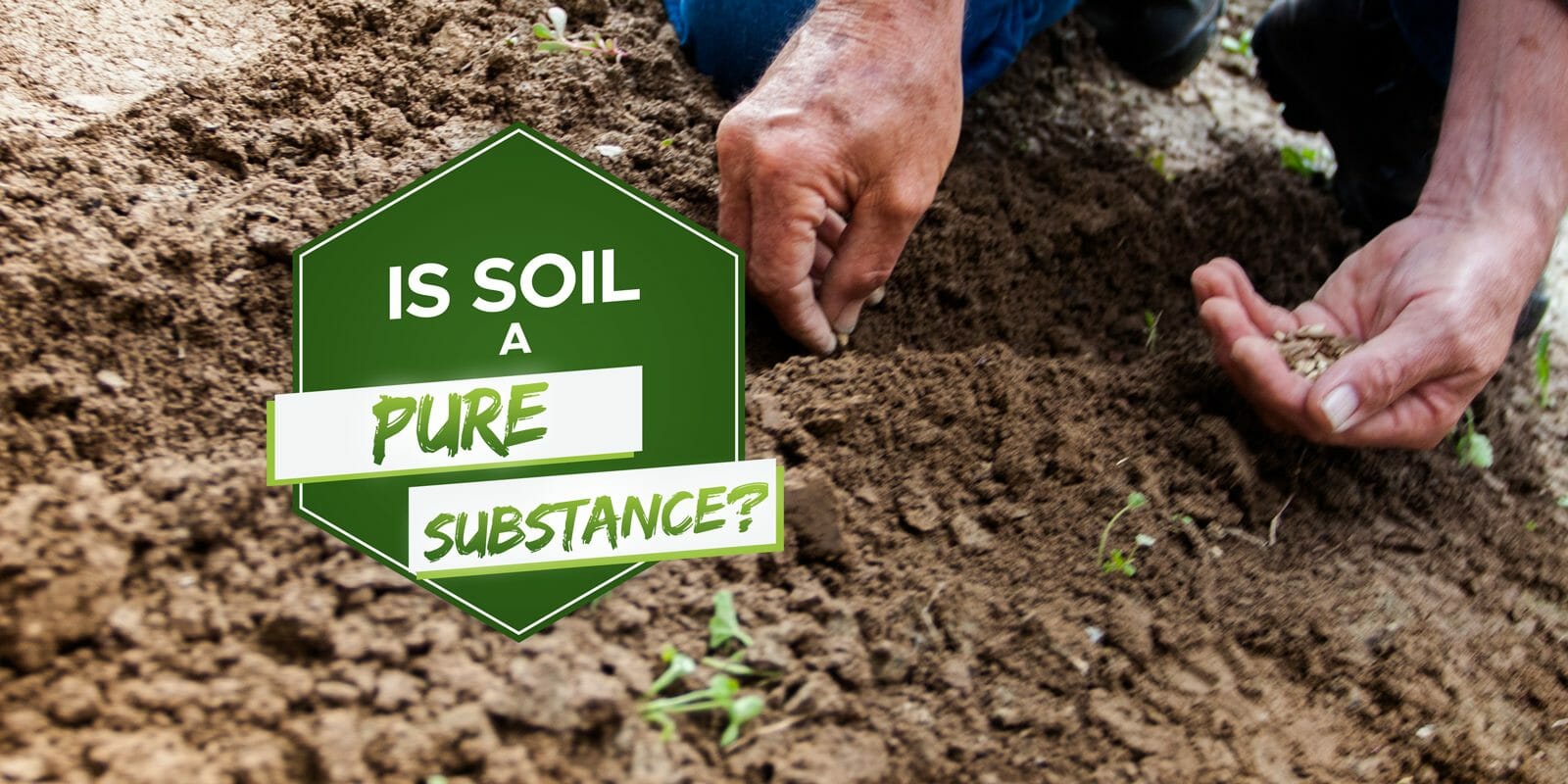 is soil a pure substance