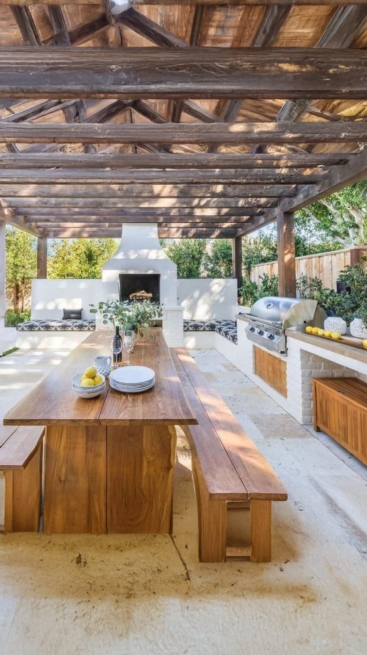 20+ Stylish and Functional Outdoor Kitchen Design Inspirations - Grow ...