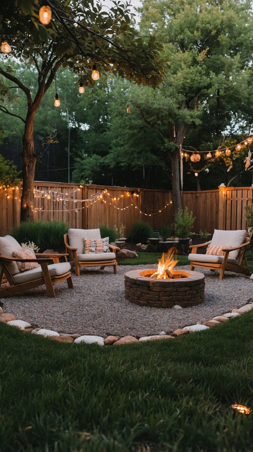 20+ Simple Backyard Fire Pit Ideas for Cozy Gathering Spots - Grow Your ...