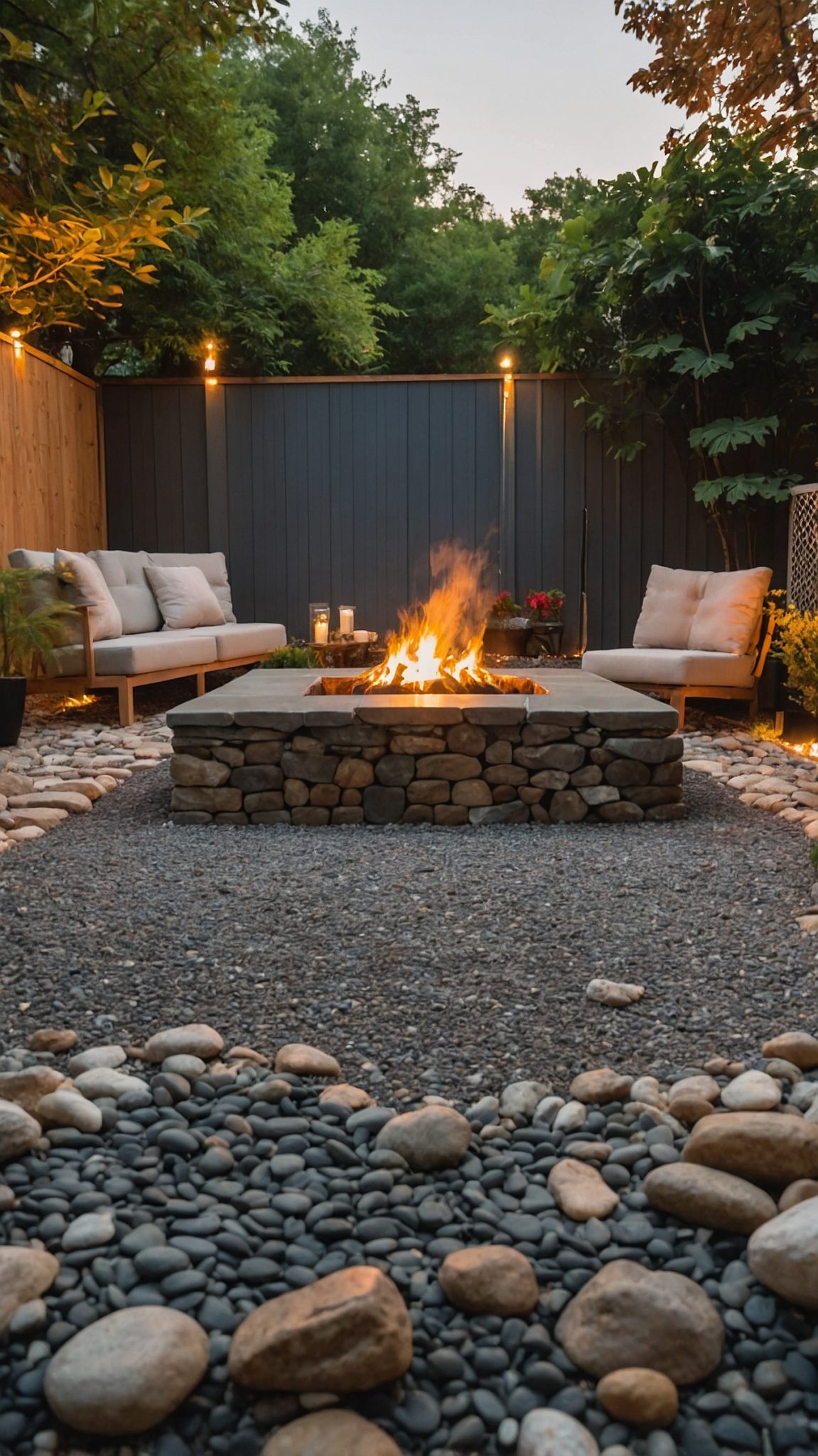 37+ Simple Backyard Fire Pit Ideas for Cozy Gathering Spots - Grow Your ...