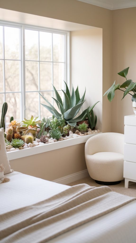 25+ Amazing Bedroom Ideas Using Plants for a Refreshing Space - Grow ...