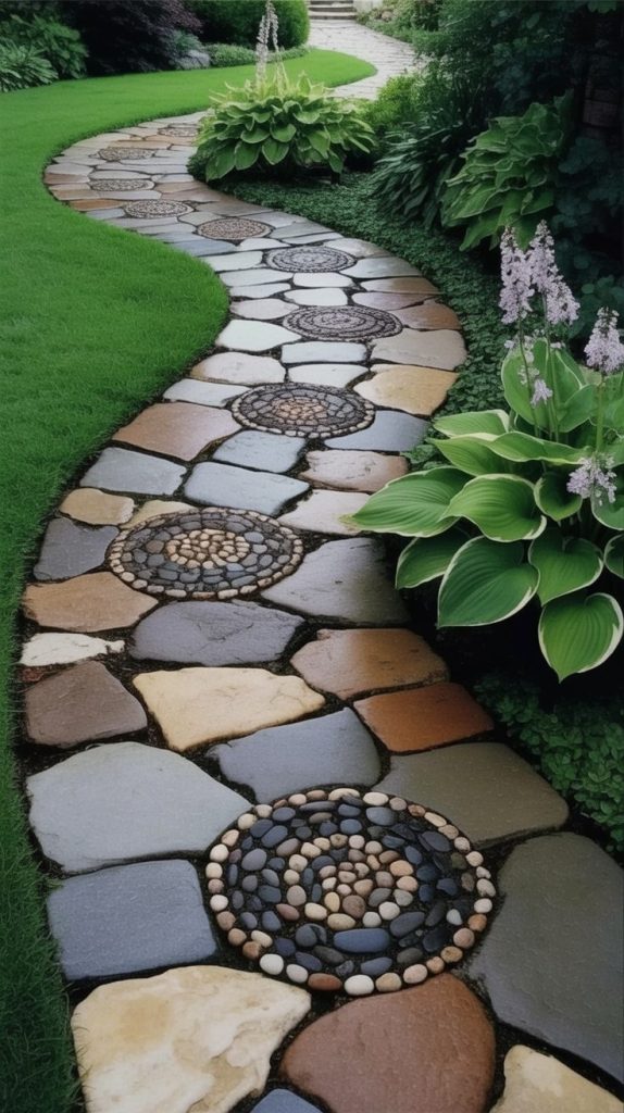 45+ Stunning Garden Walkway Ideas You Can Easily Copy! - Grow Your Yard
