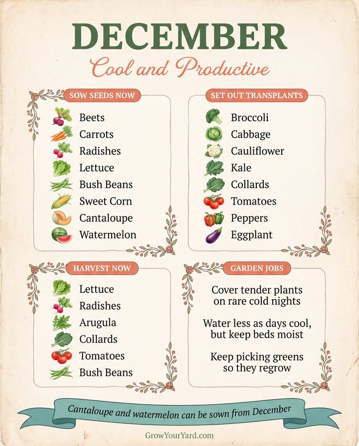 December planting page