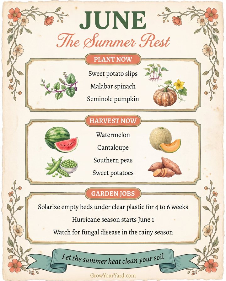 June planting page
